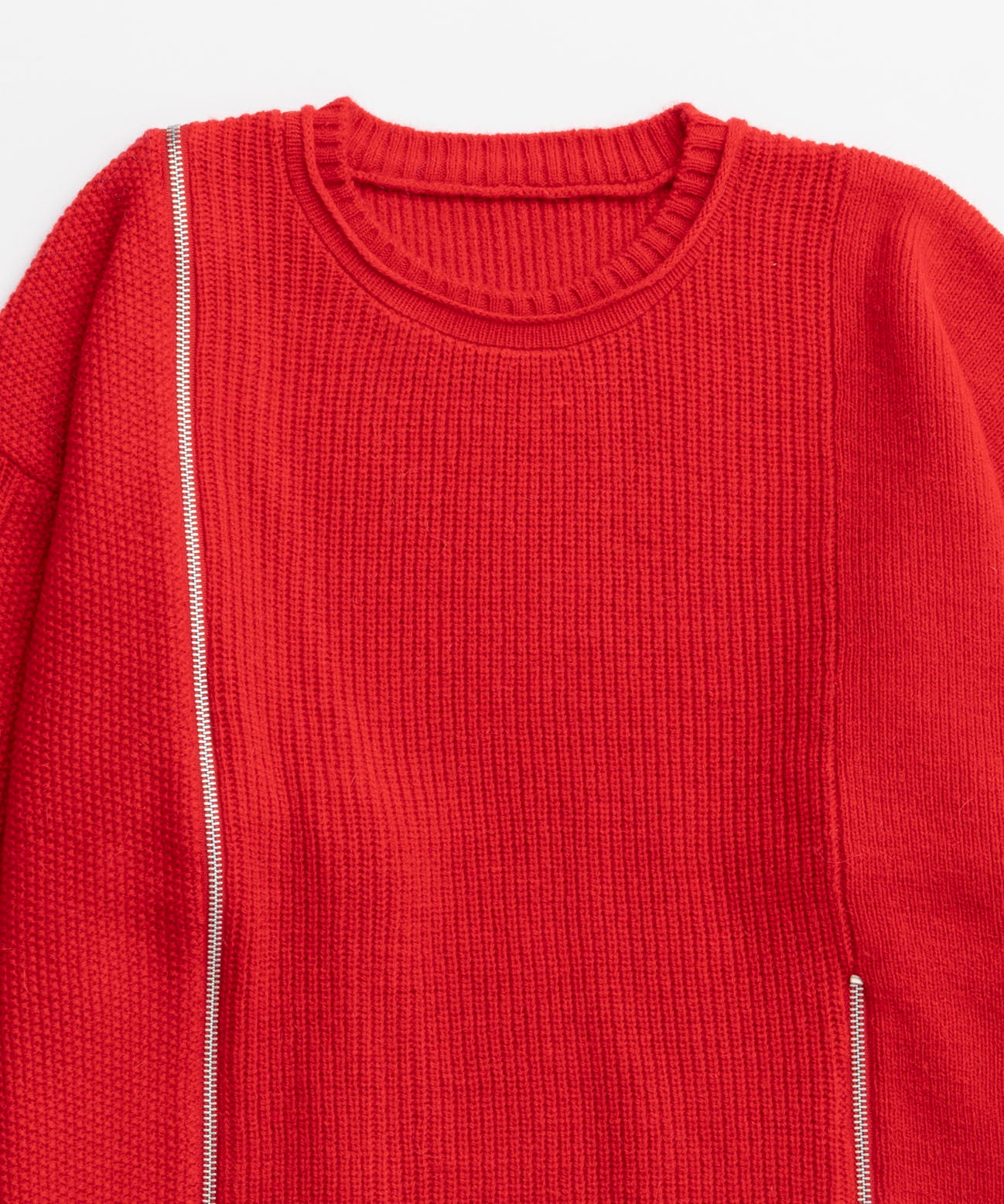 [25winter 선주문] 긴 지퍼 니트 풀오버