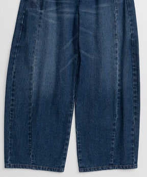 【26AUTUMN PRE-ORDER】2WAY Turn-Back Denim