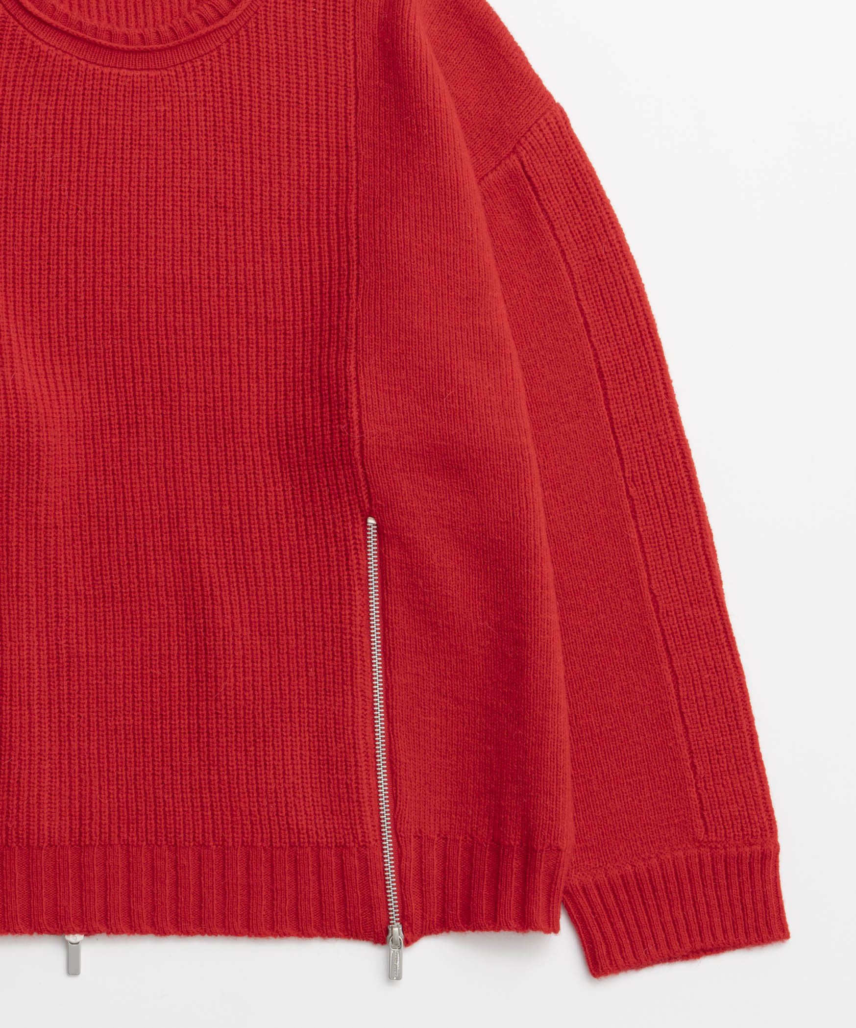 [25winter 선주문] 긴 지퍼 니트 풀오버