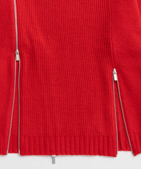 [25winter 선주문] 긴 지퍼 니트 풀오버