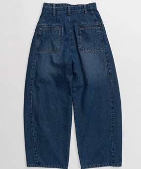 【26AUTUMN PRE-ORDER】2WAY Turn-Back Denim