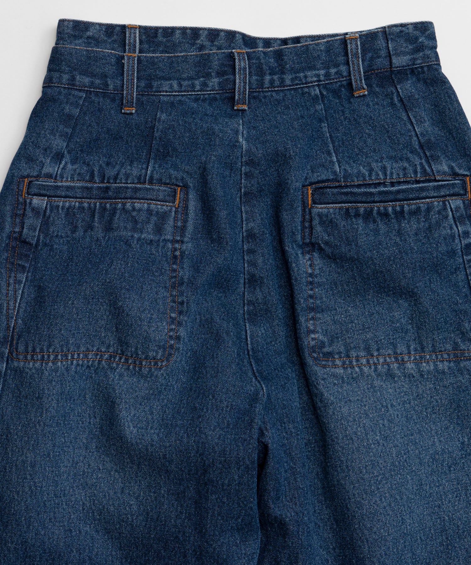 【26AUTUMN PRE-ORDER】2WAY Turn-Back Denim