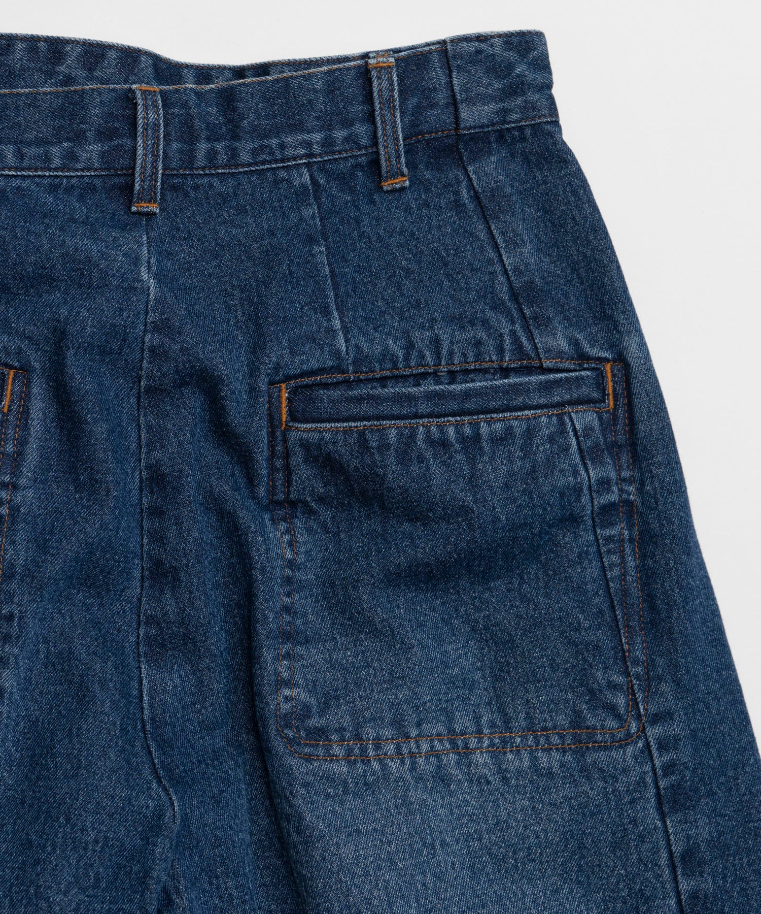 【26AUTUMN PRE-ORDER】2WAY Turn-Back Denim