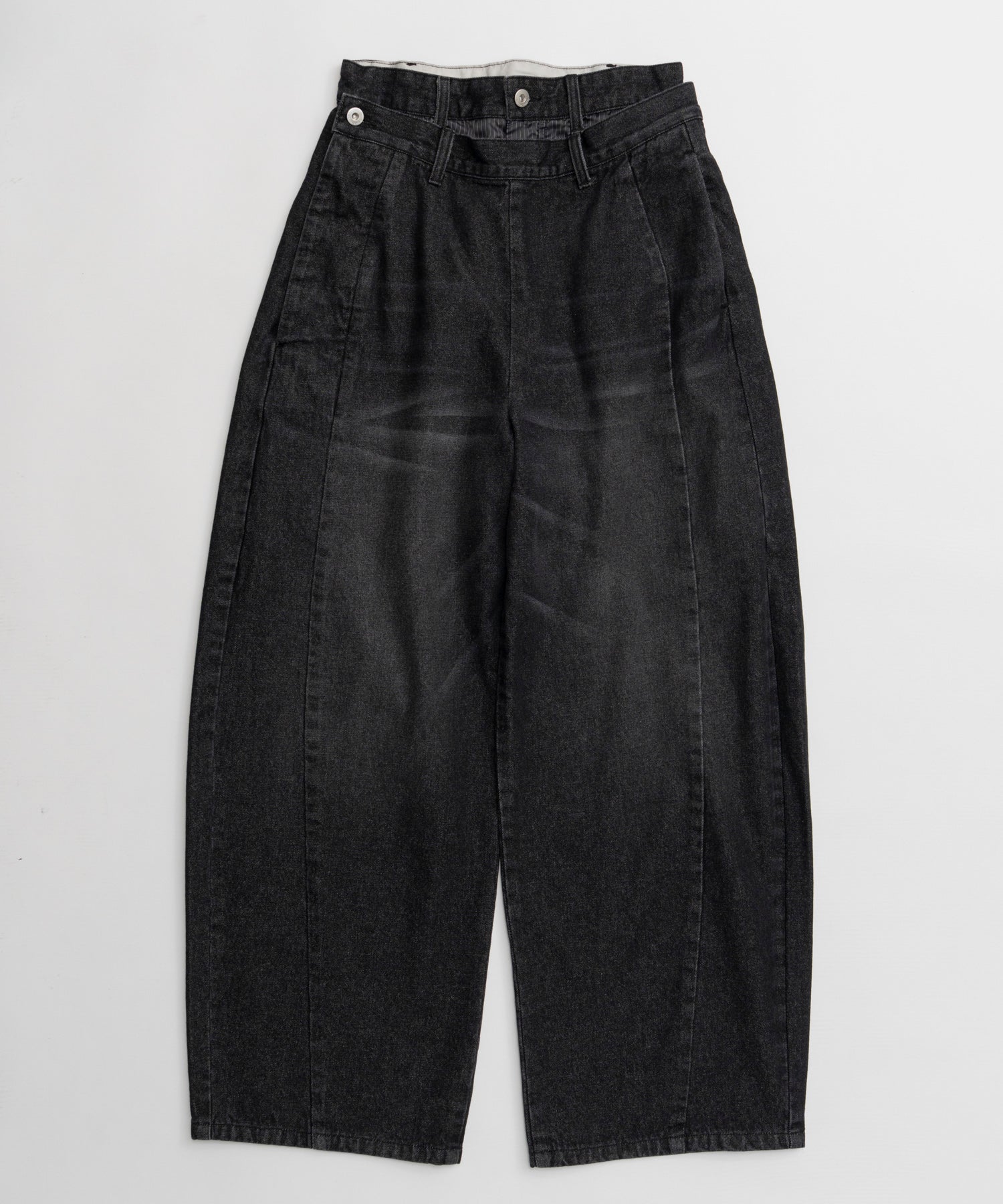 【26AUTUMN PRE-ORDER】2WAY Turn-Back Denim