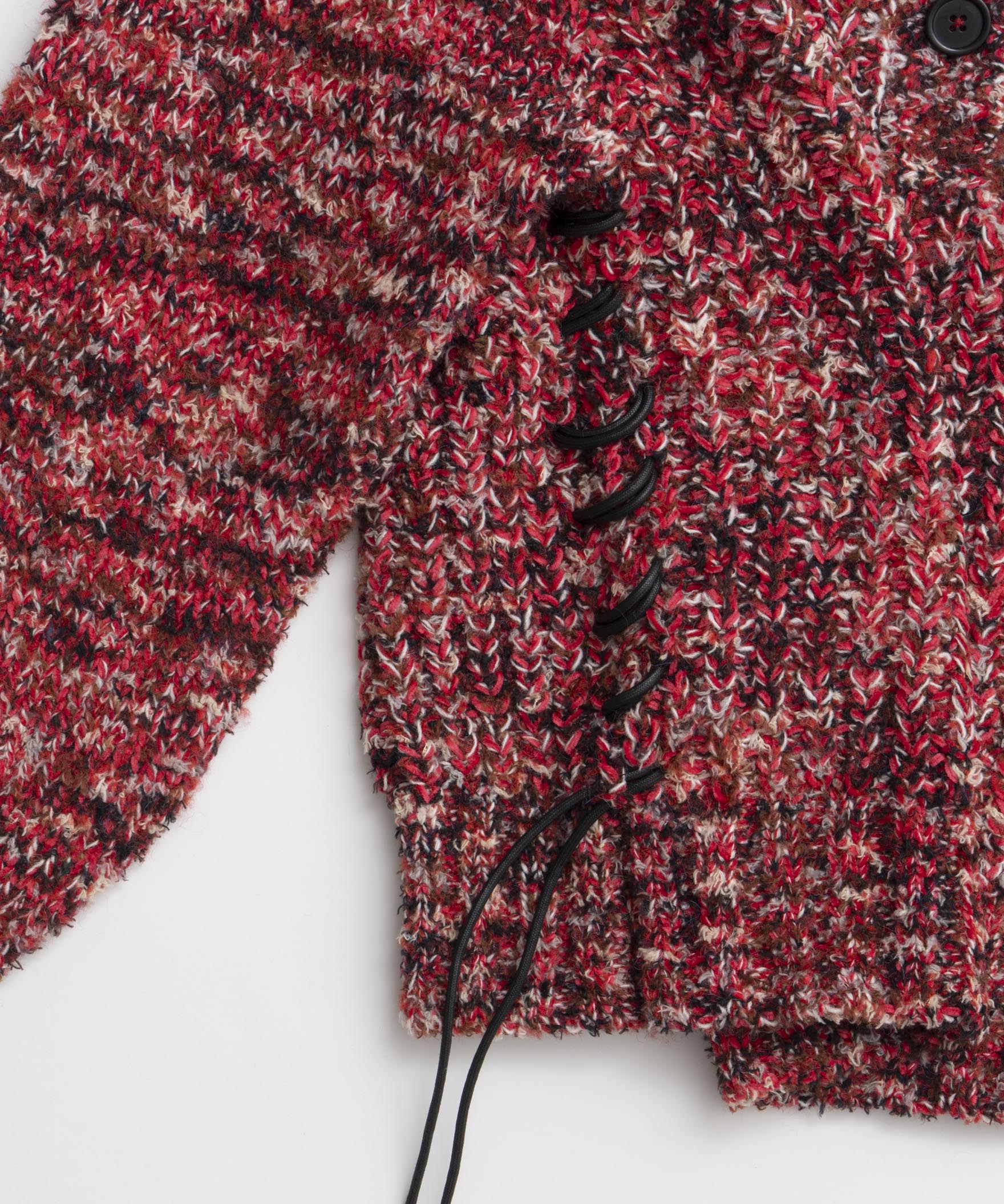 [25周期预订] 2向颈部混合针织套头衫