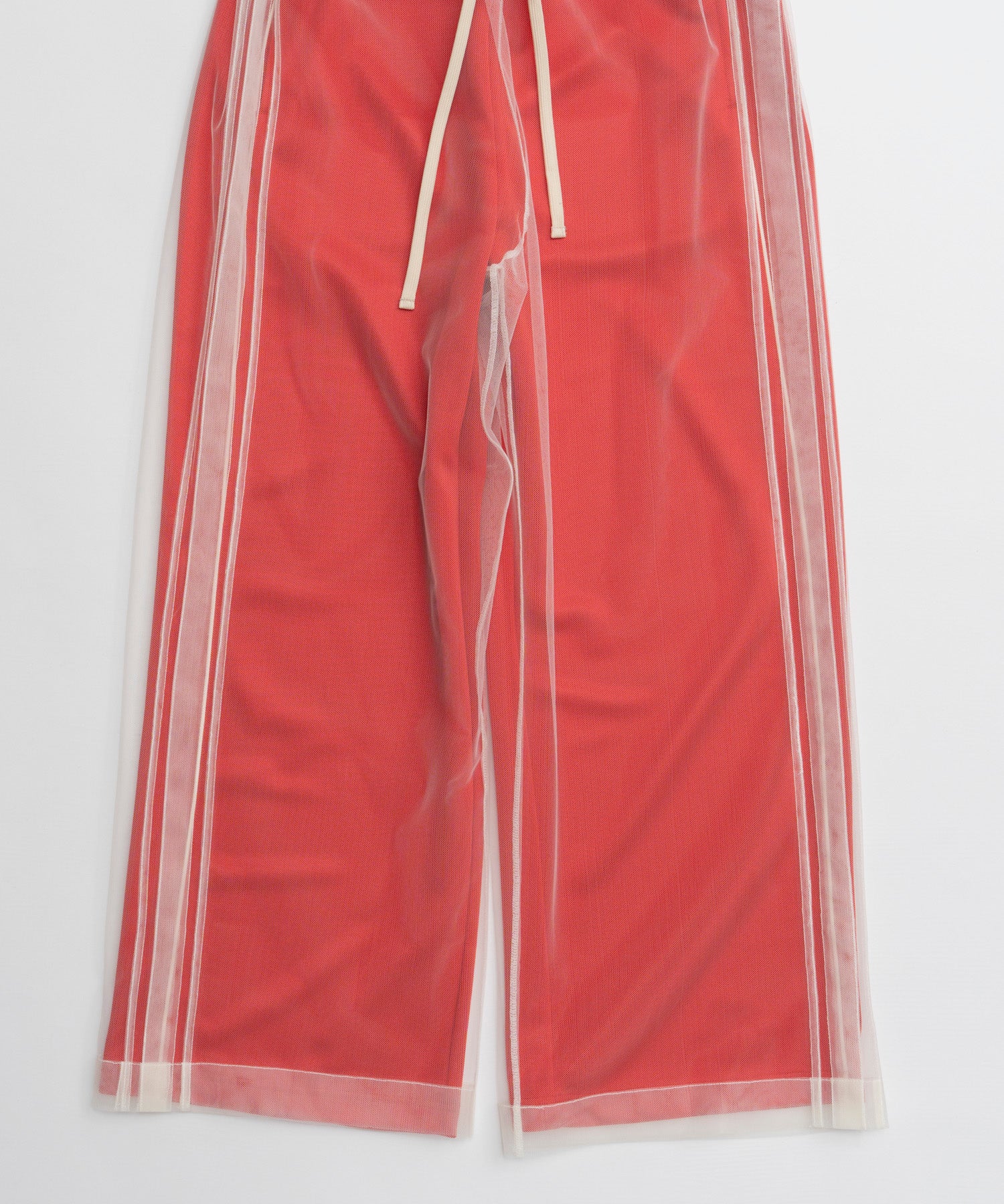 【26AUTUMN PRE-ORDER】Tulle Side Line Jersey Pants