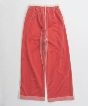 【26AUTUMN PRE-ORDER】Tulle Side Line Jersey Pants