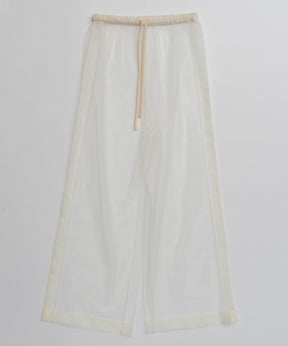 【26AUTUMN PRE-ORDER】Tulle Side Line Jersey Pants