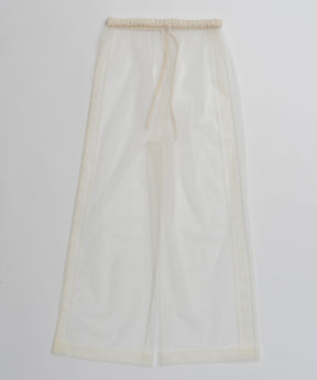 【26AUTUMN PRE-ORDER】Tulle Side Line Jersey Pants
