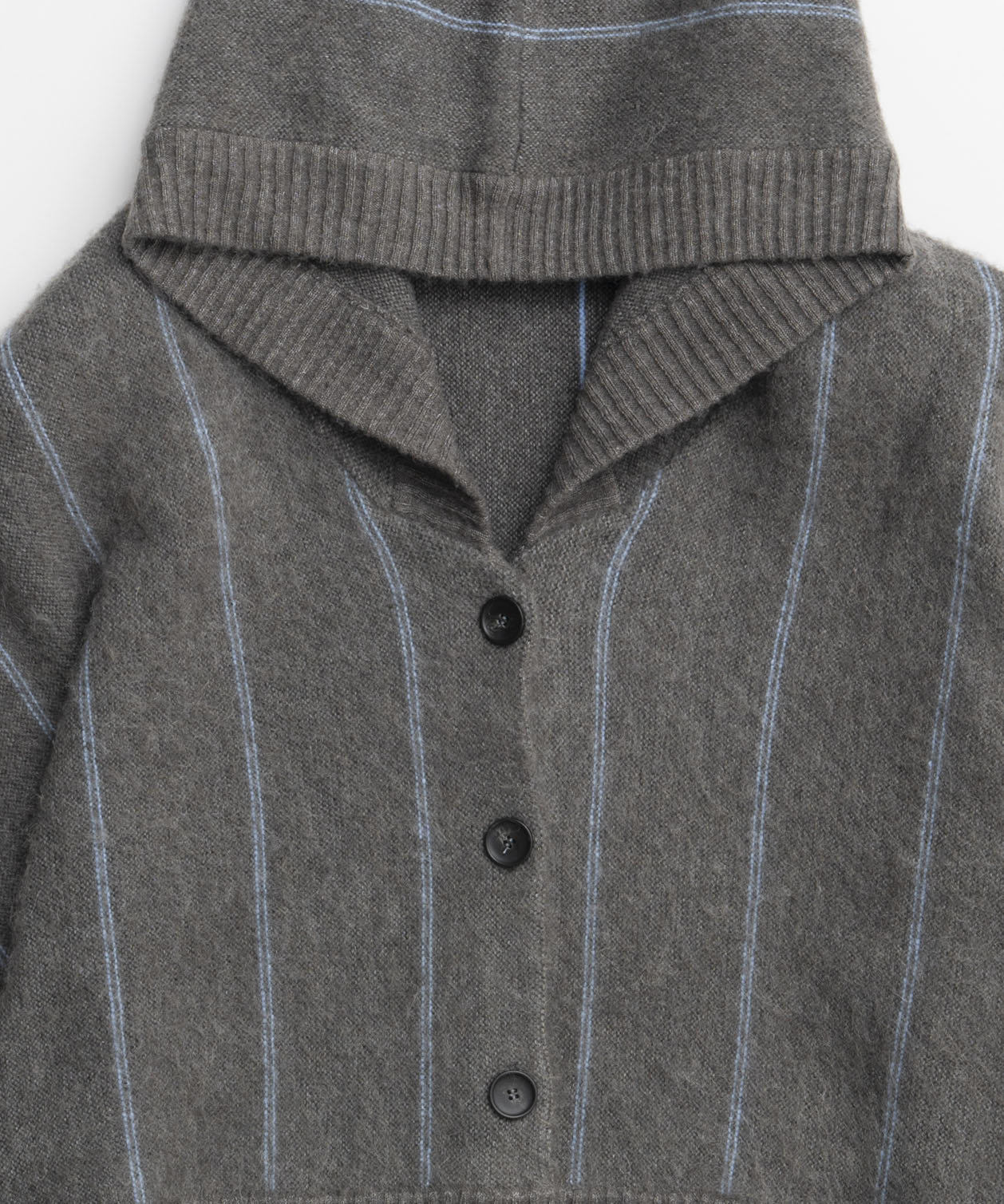 [25winter preoder] 파워 숄더 후드 니트 카디건