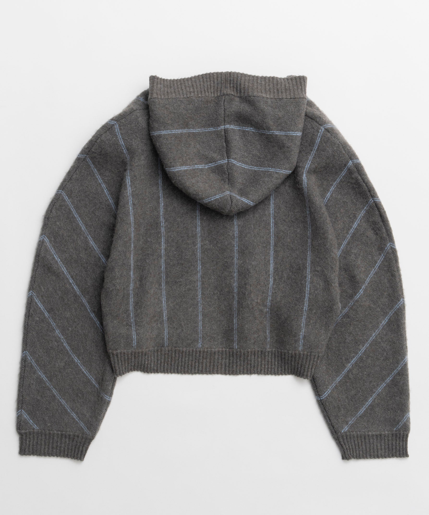 [25winter preoder] 파워 숄더 후드 니트 카디건