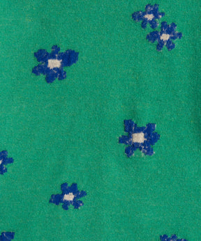Many Flower Knit Pullover