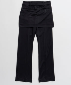 【26AUTUMN PRE-ORDER】Skirt Layered Pants