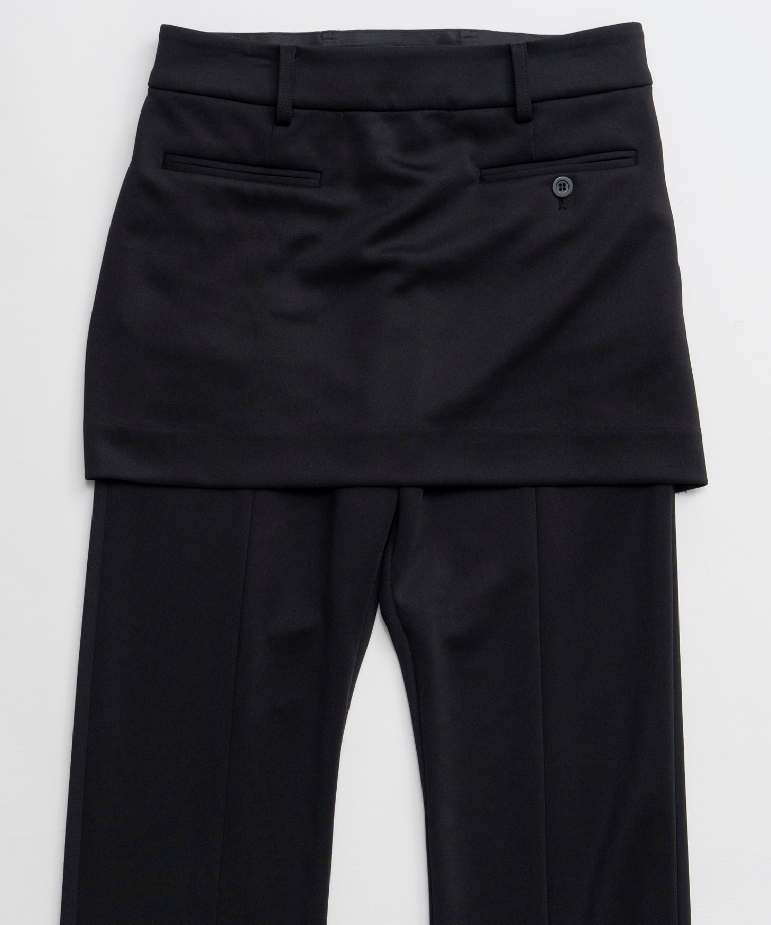 【26AUTUMN PRE-ORDER】Skirt Layered Pants