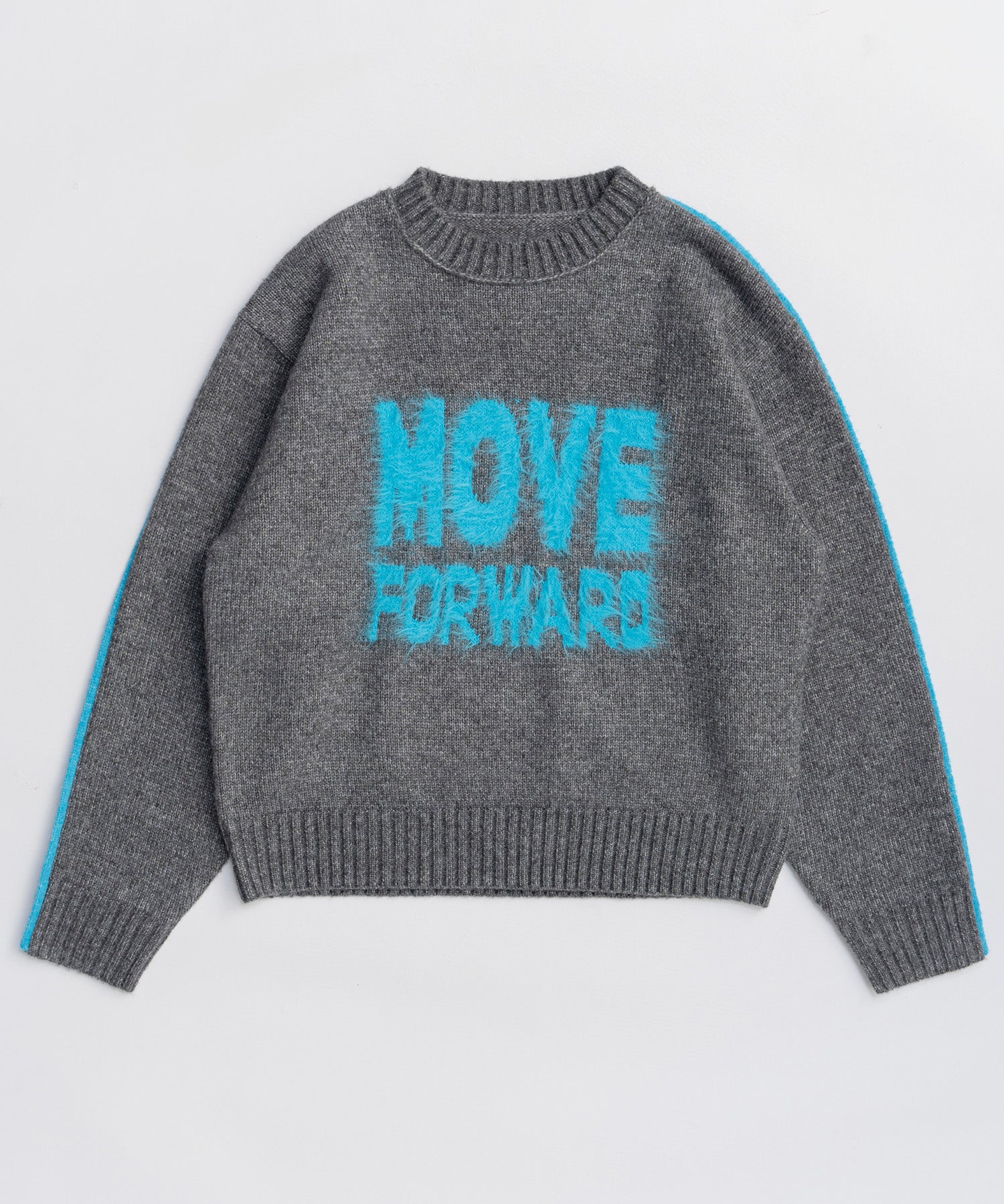 MOVE FORWARD logo knit