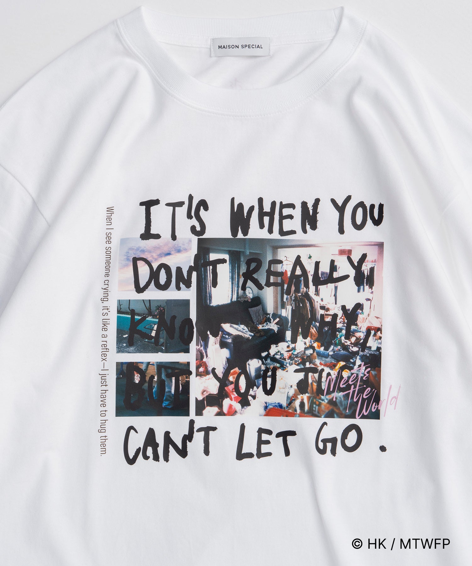 【Meets The World】Collaboration  Photo Print Long Sleeve Tee