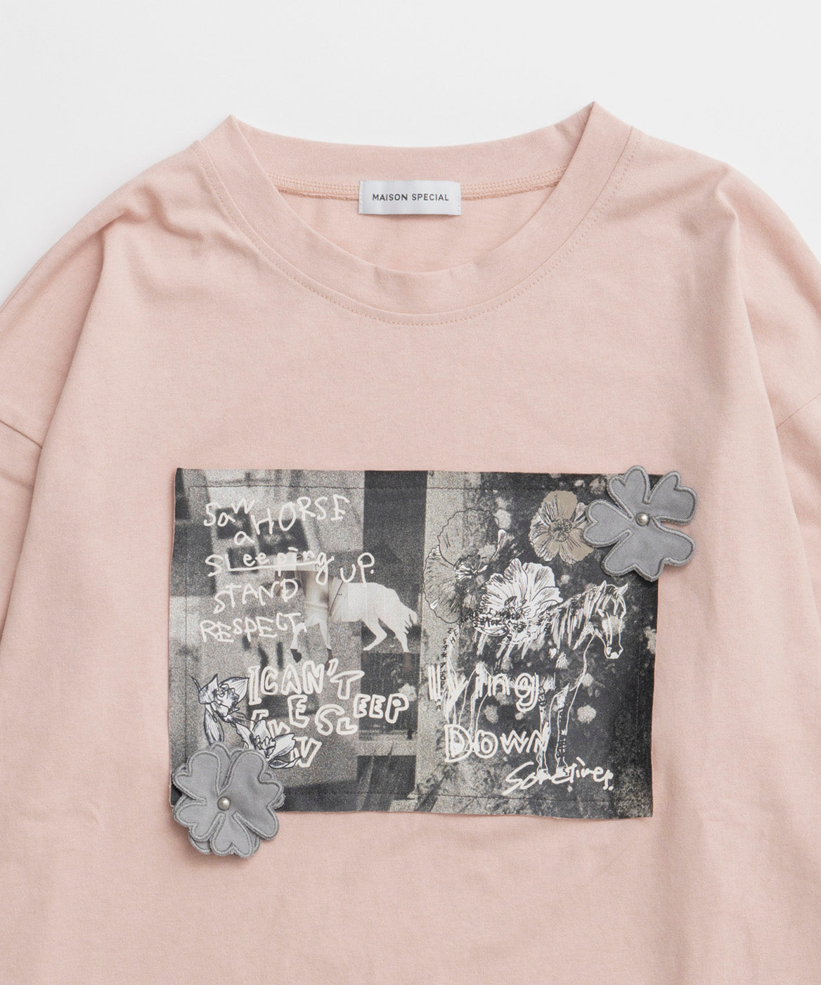 Garden Flower Photo Print Long Sleeve Tee