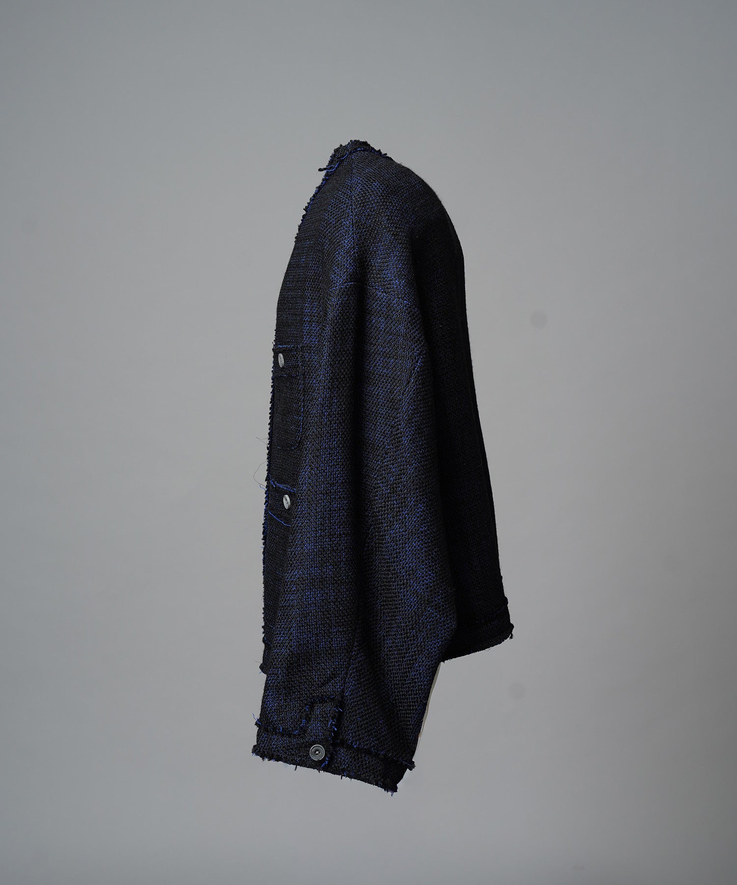 [25AW PRE-ORDER] Collarless Tweed Jacket