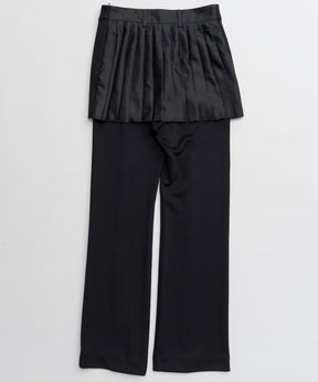 【26AUTUMN PRE-ORDER】Skirt Layered Pants