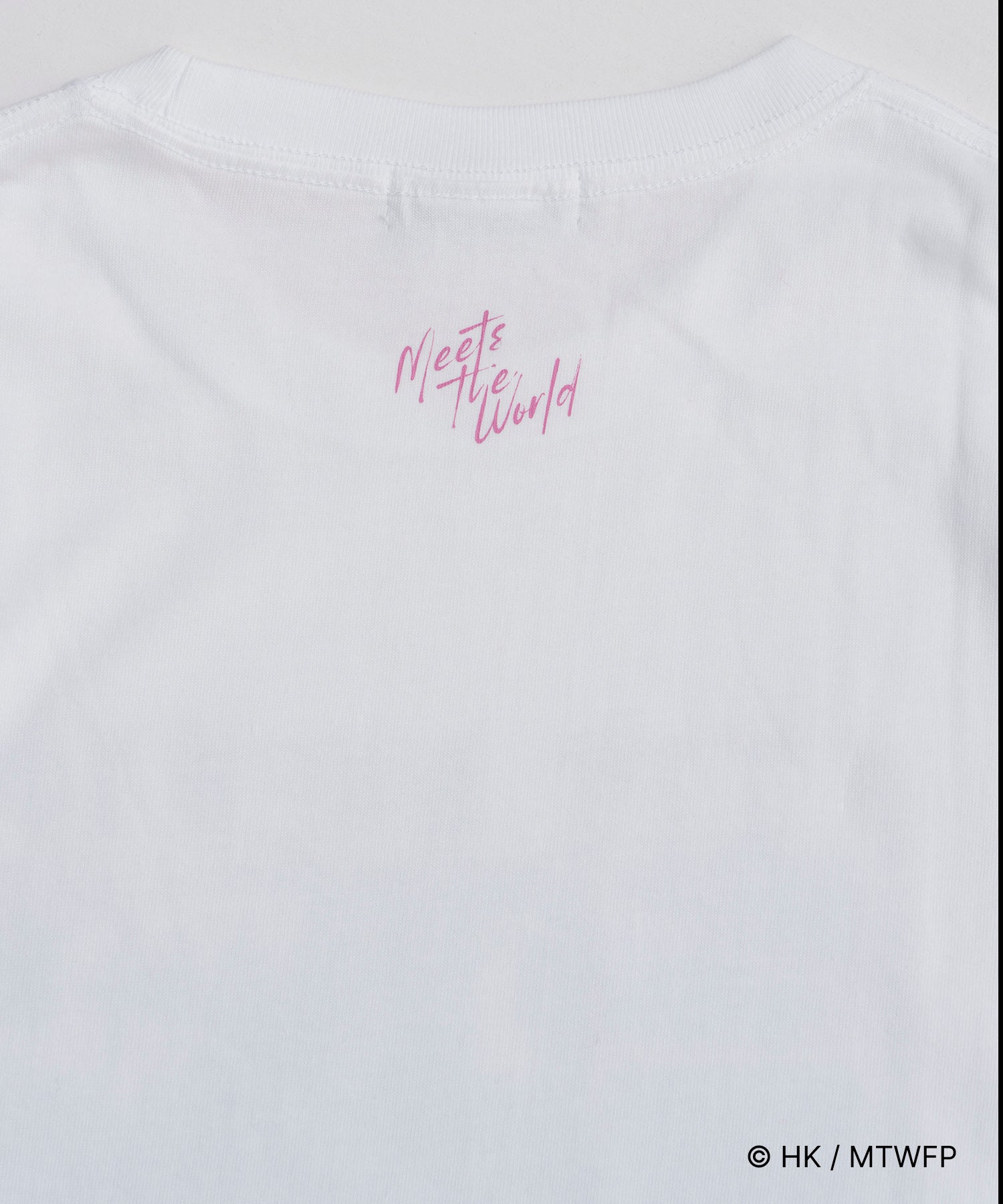 【Meets The World】Collaboration  Photo Print Long Sleeve Tee