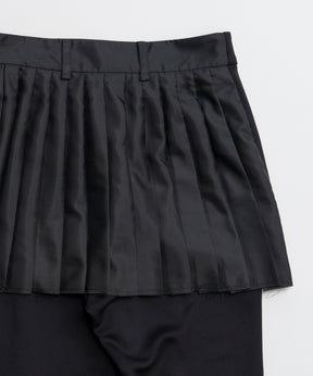 【26AUTUMN PRE-ORDER】Skirt Layered Pants
