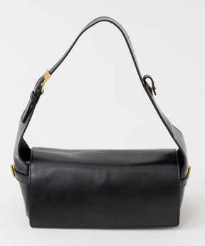 【OPEN YY】Leather BELTING DUFFLE BAG