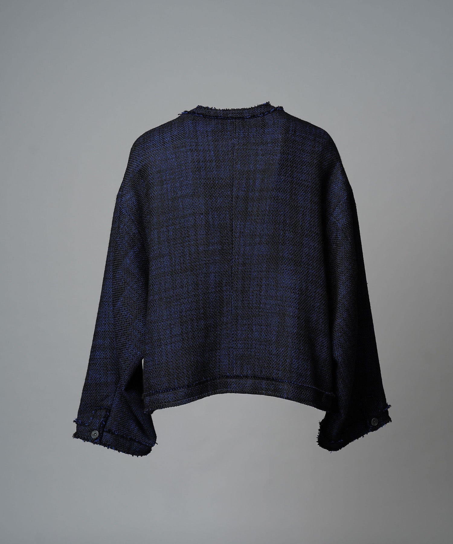 [25AW PRE-ORDER] Collarless Tweed Jacket