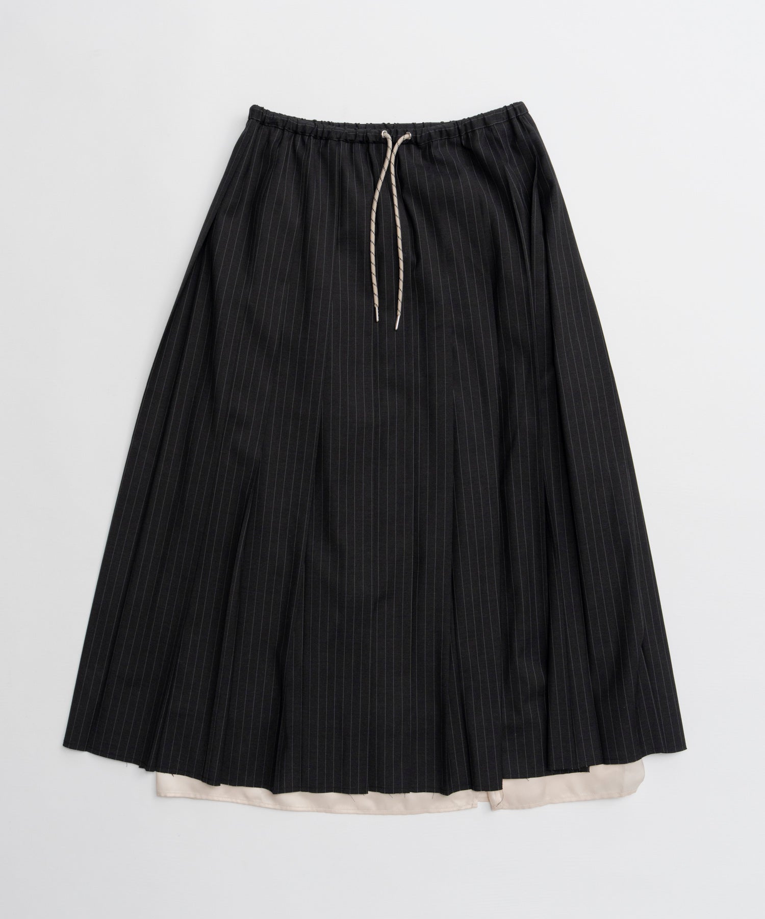 【26AUTUMN PRE-ORDER】Waist Drawstring Pleated Skirt