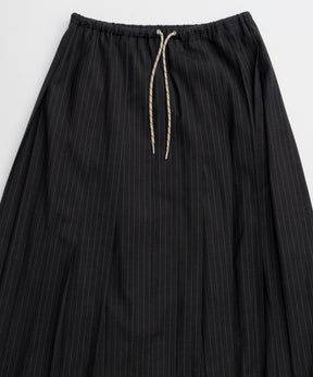 【26AUTUMN PRE-ORDER】Waist Drawstring Pleated Skirt