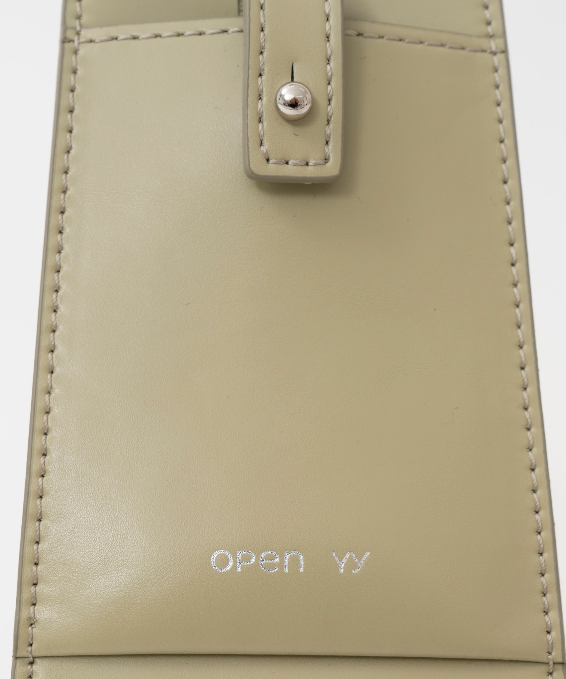 【OPEN YY】Leather BELTING DUFFLE BAG