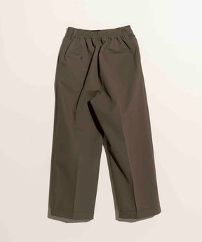 2Way Stretch Kersey One-Tuck Wide Pants