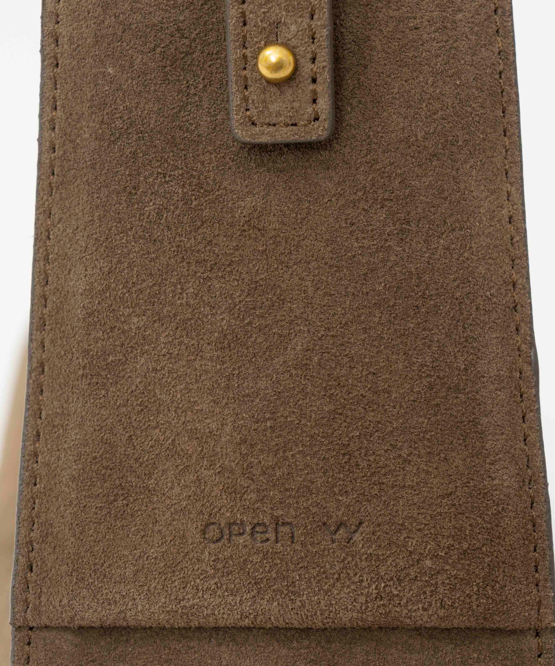 [开放YY]皮革绒面革皮带袋