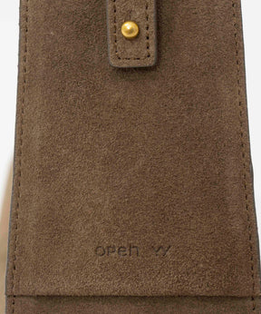 [开放YY]皮革绒面革皮带袋