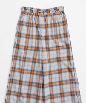 【25SPRING PRE-ORDER】Plaid Pattern Easy Pants