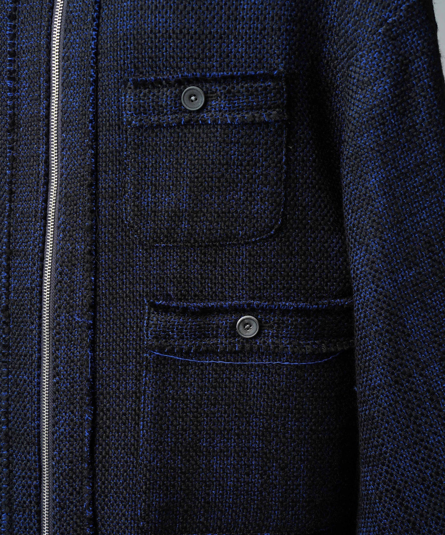 [25AW PRE-ORDER] Collarless Tweed Jacket