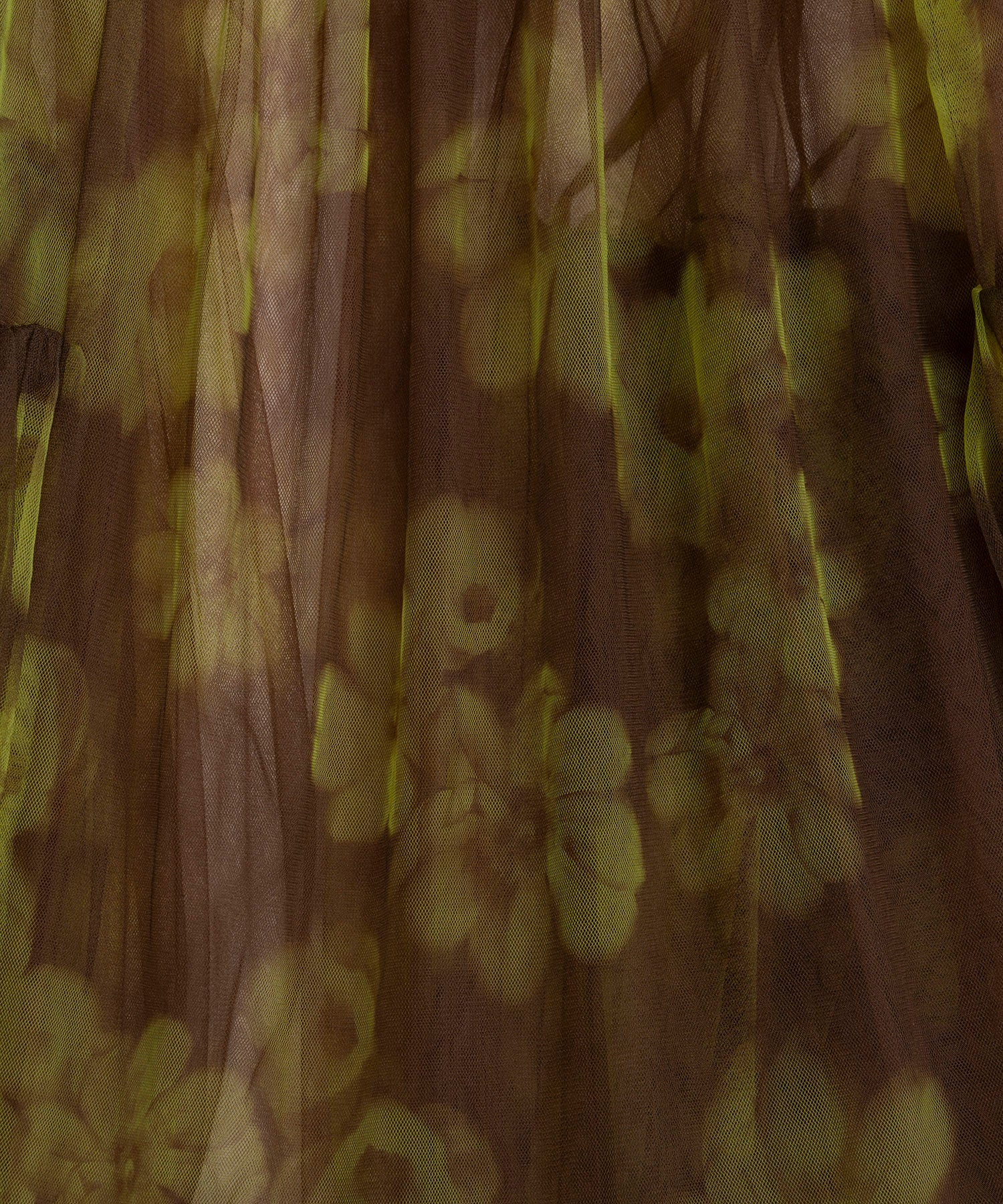 【25WINTER 2nd PRE-ORDER】2-way tulle Volume Flower Print Camisole Dress