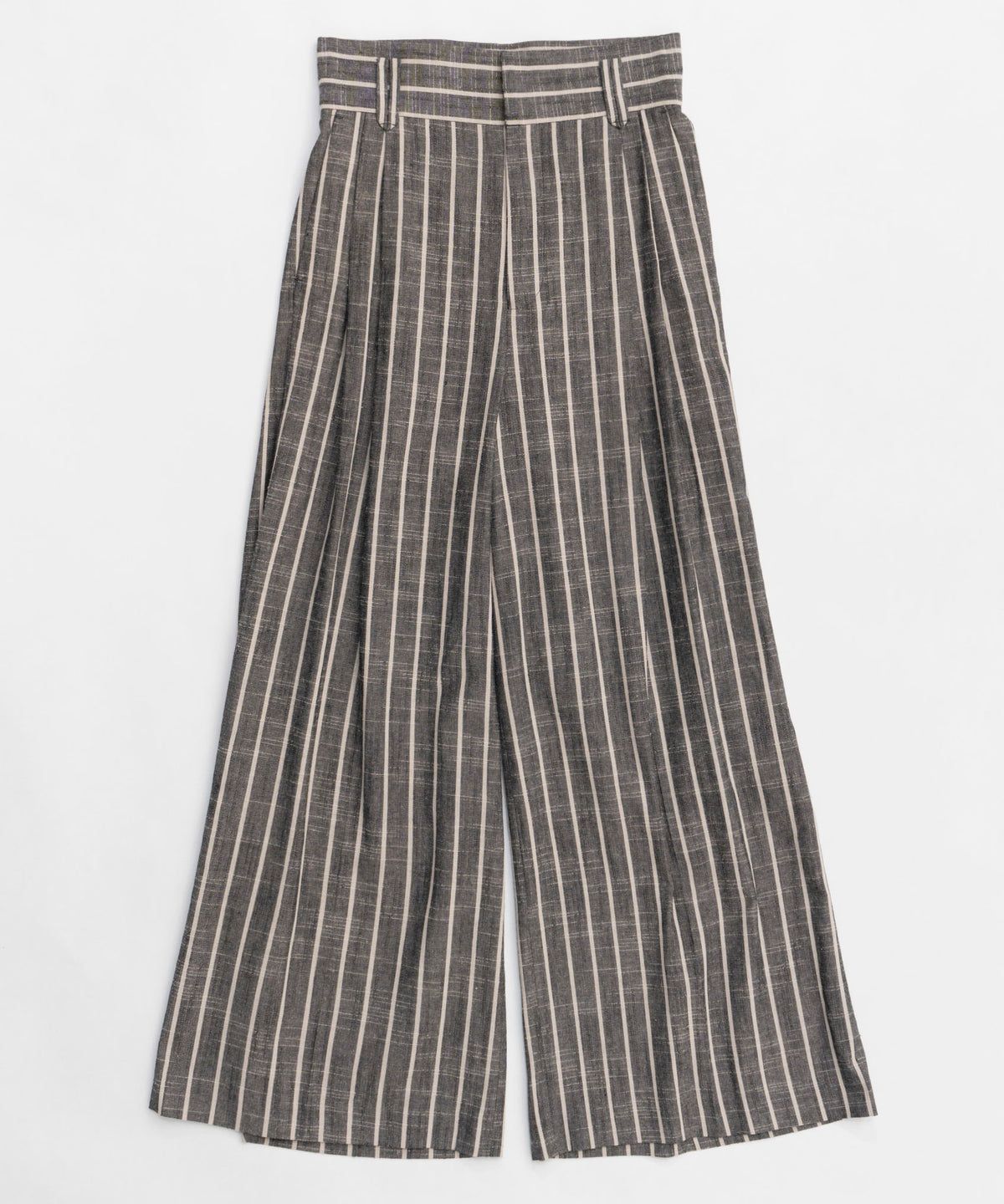 【25SPRING PRE-ORDER】Stripe Tack Wide Silhouette Pants