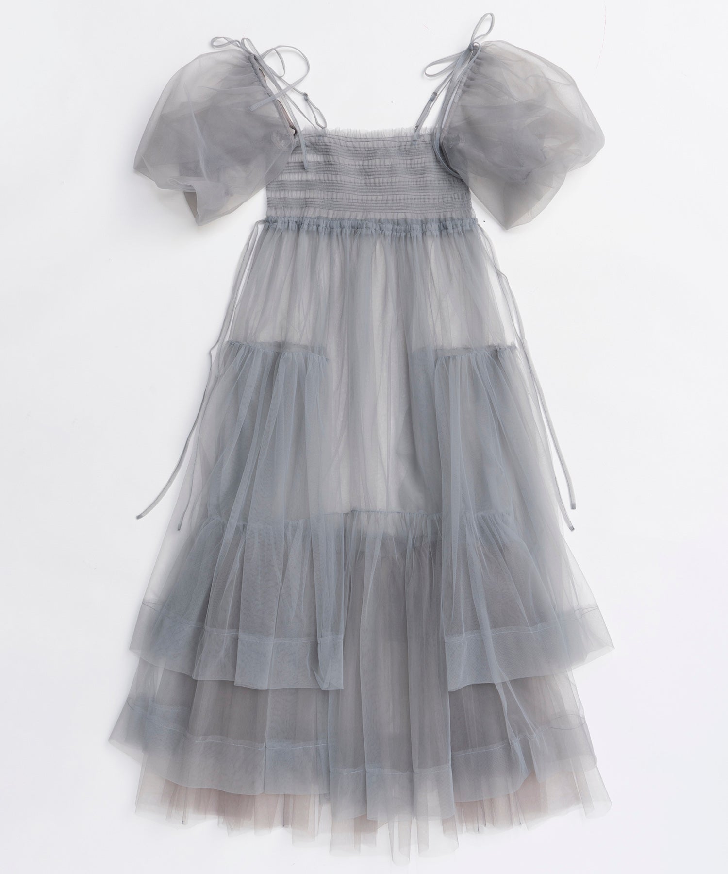 【25WINTER 2nd PRE-ORDER】2-way Tulle Volume Camisole dress