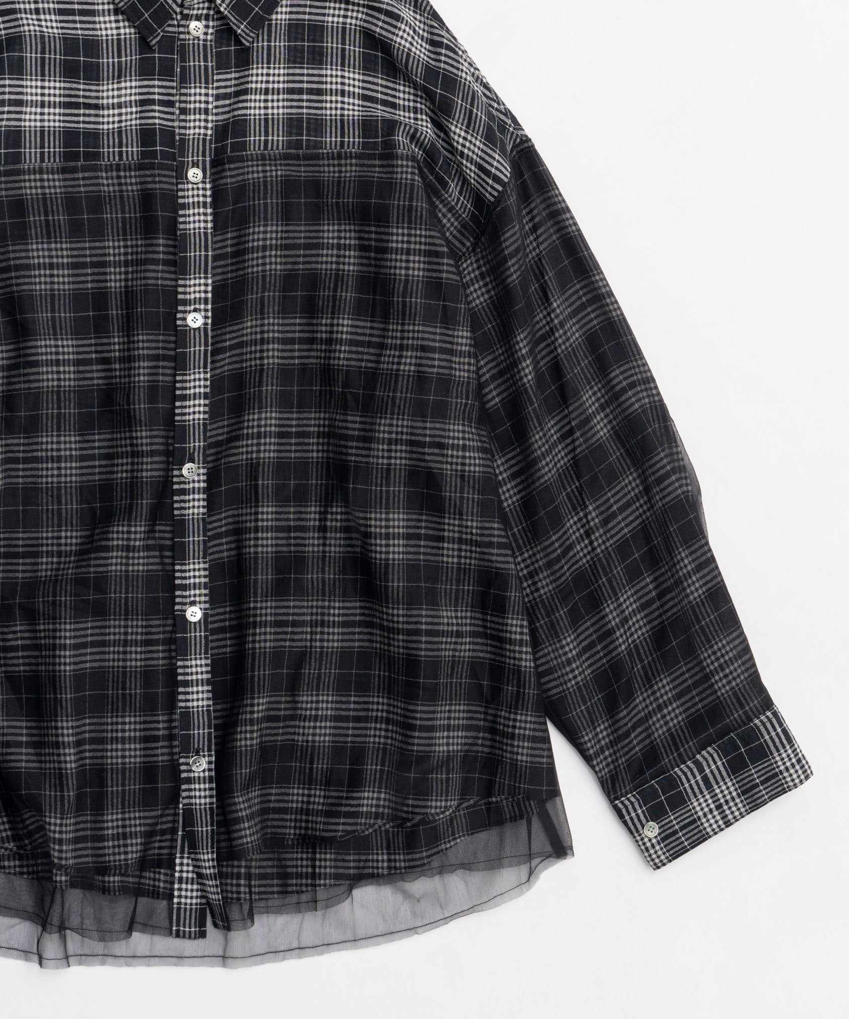 【25SPRING PRE-ORDER】Reversible Voile Shirt