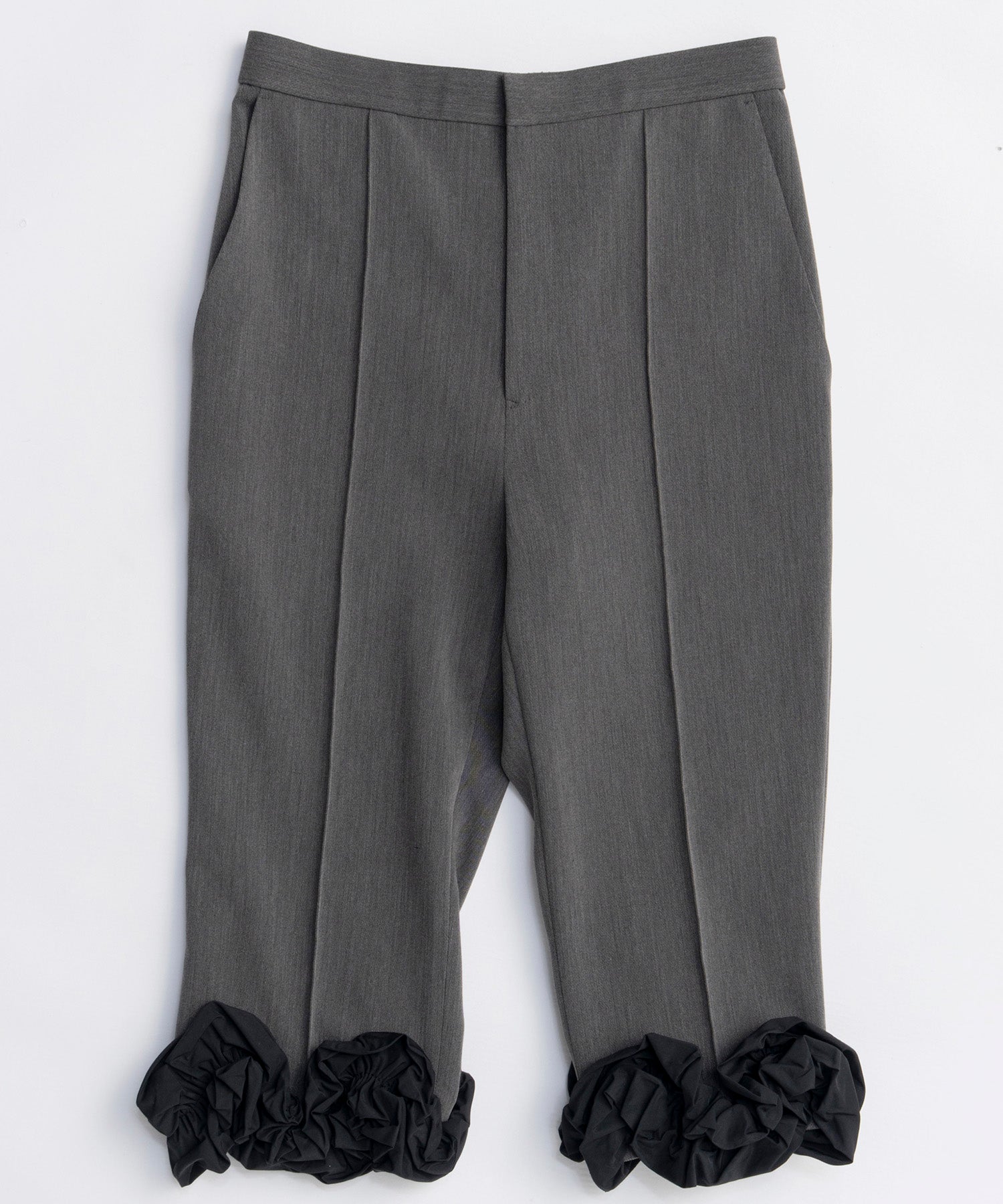 【26SPRING PRE-ORDER】Flower Hem Capri Pants