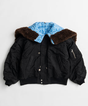 【26WINTER PRE-ORDER】Floral Reversible N-2B Jacket