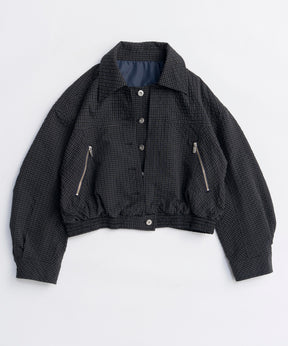 [26SPRING PRE-ORDER] 레이어드 체크 블라우스