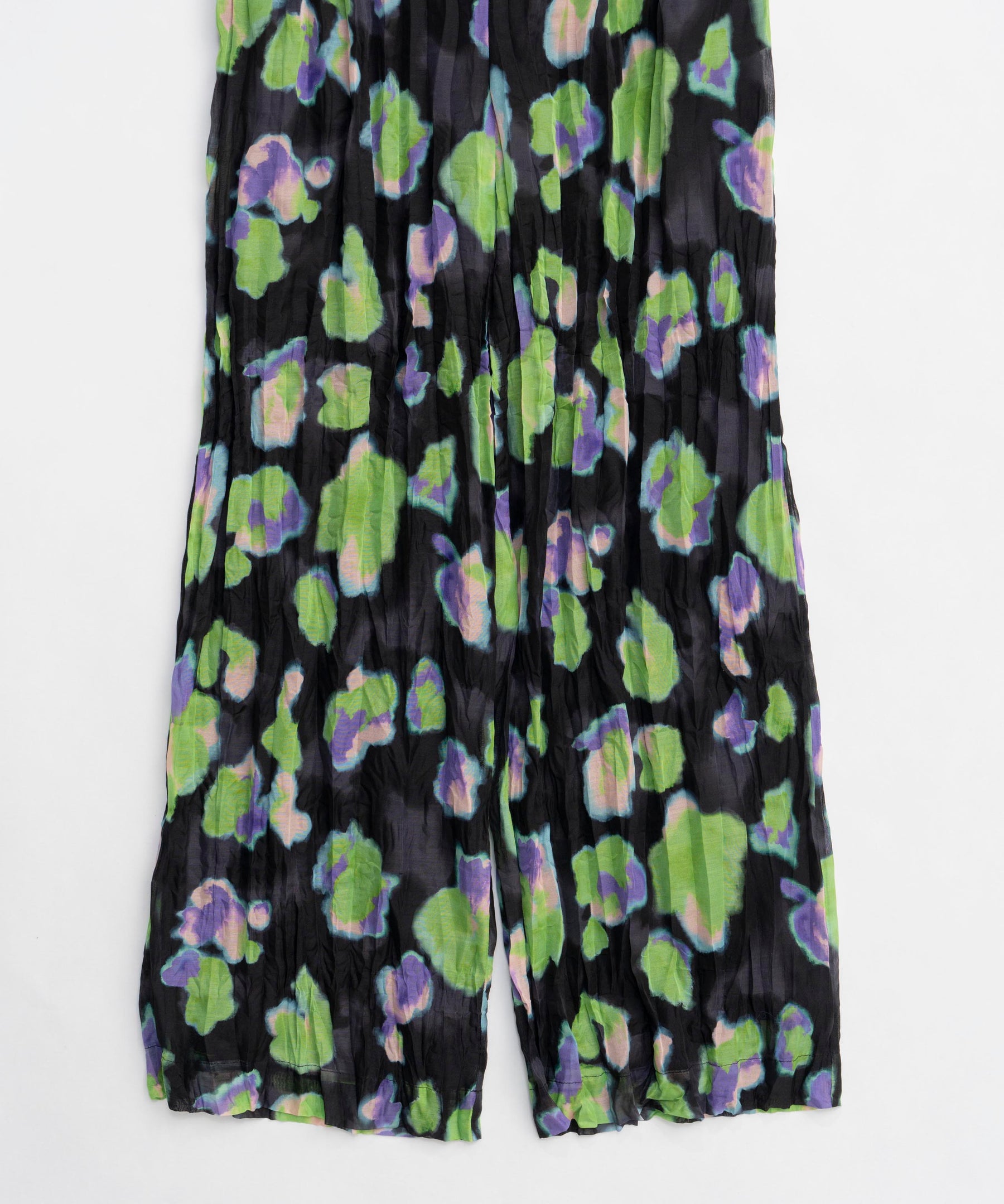 【25SPRING PRE-ORDER】Floral Pattern Pleated Easy Pants