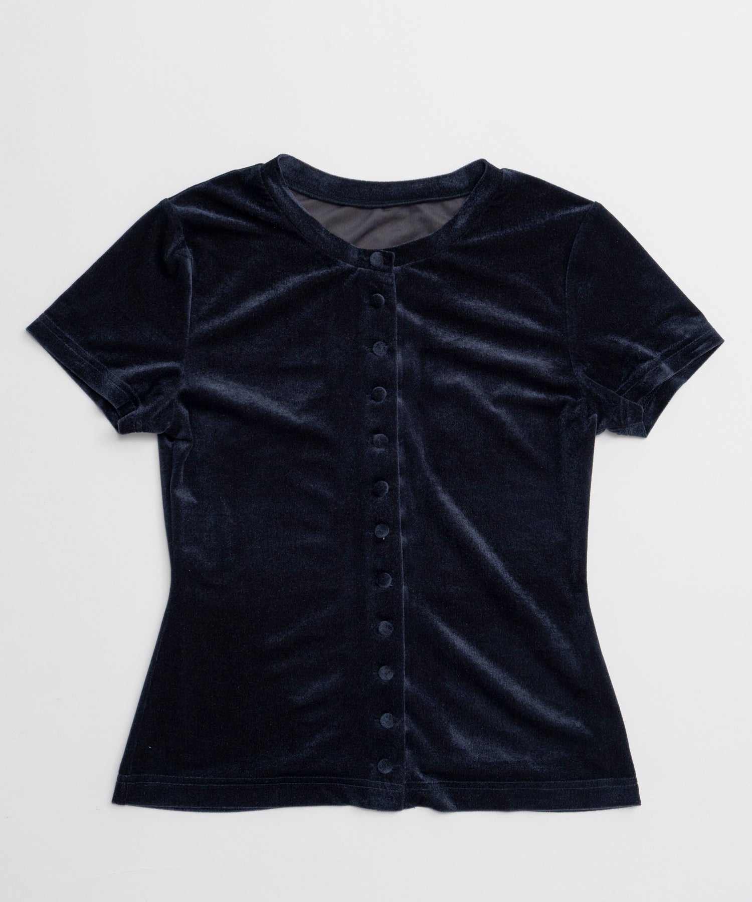 【26AUTUMN PRE-ORDER】Layered Velour Top
