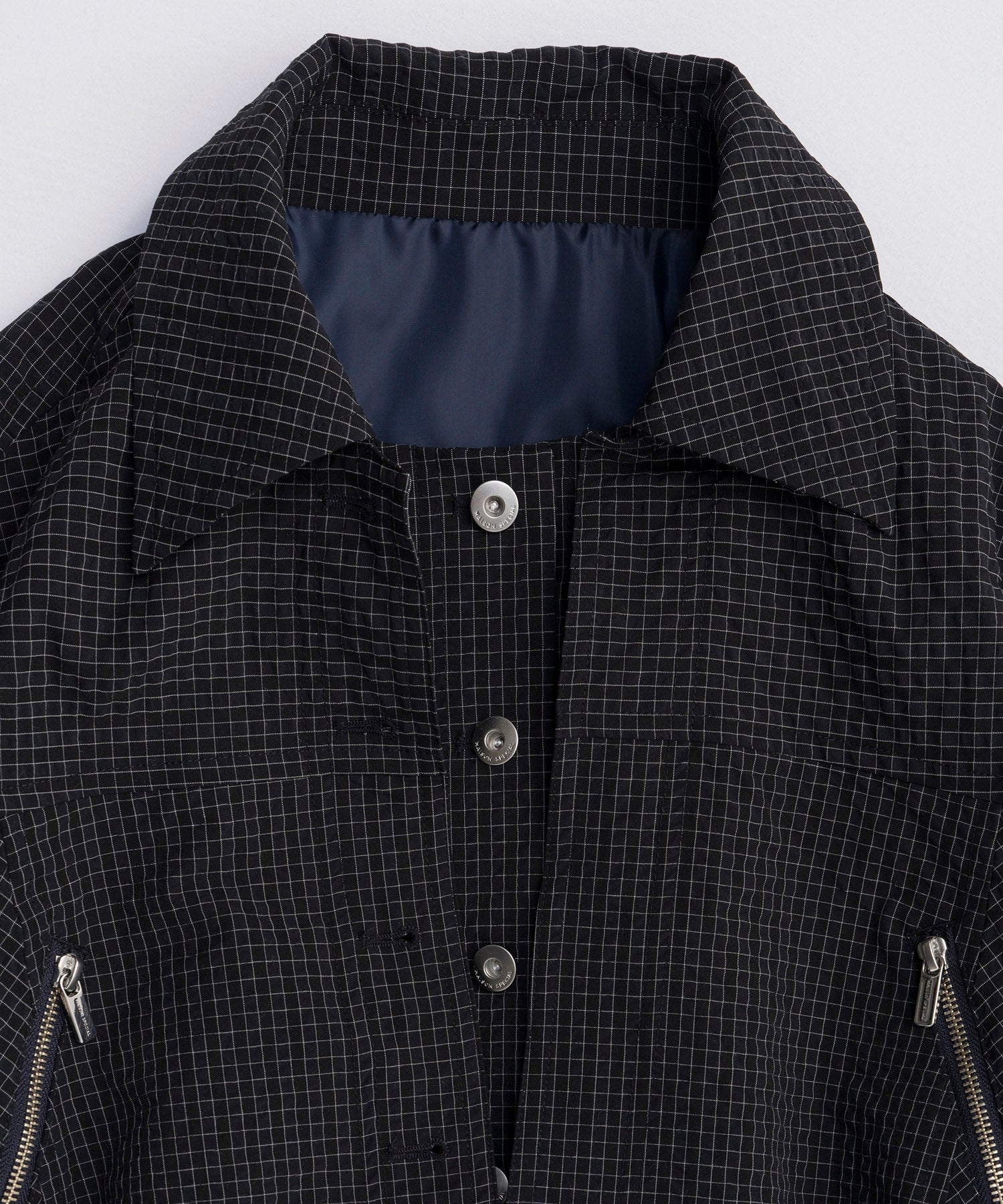 [26SPRING PRE-ORDER] 레이어드 체크 블라우스