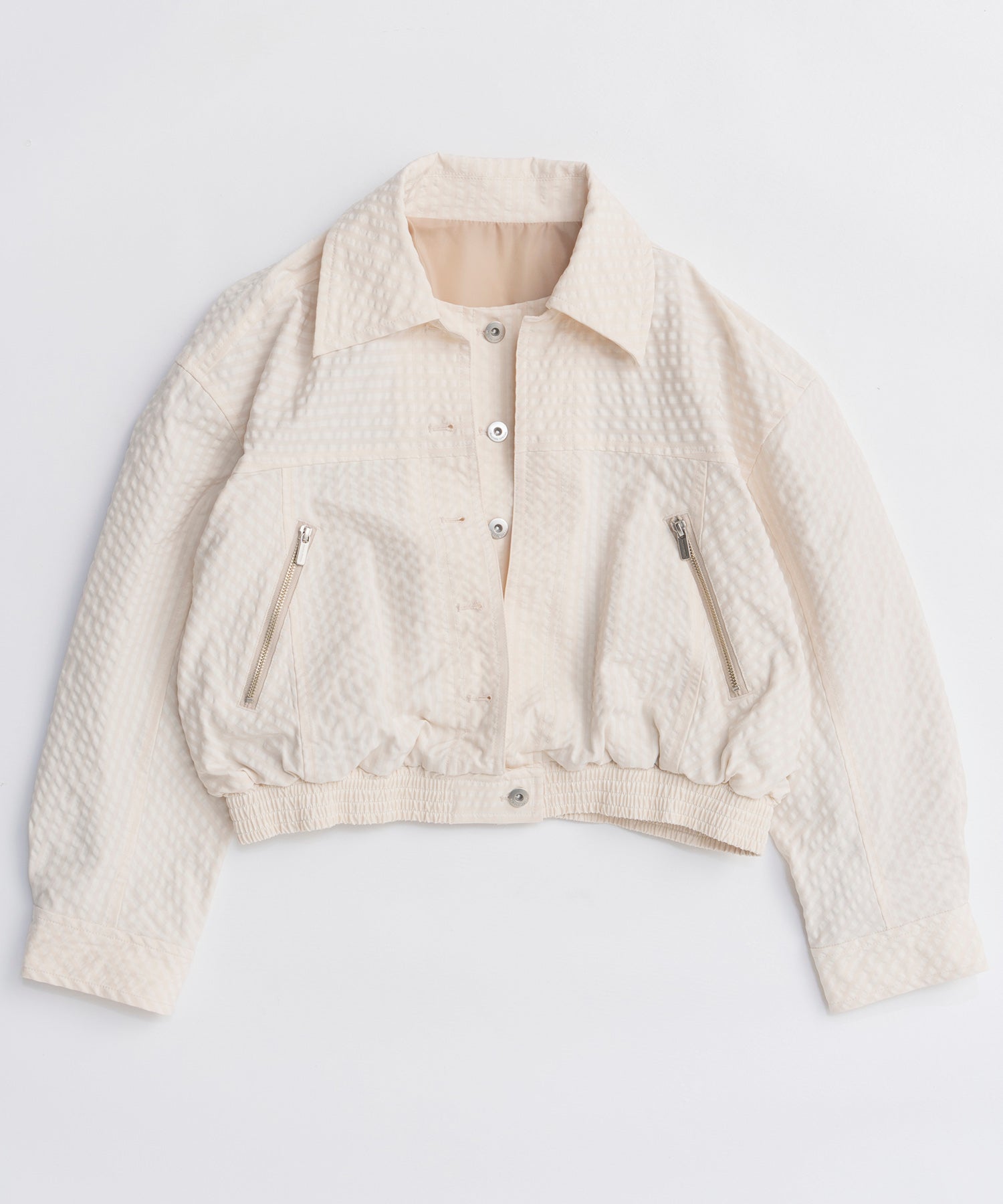 [26SPRING PRE-ORDER] 레이어드 체크 블라우스