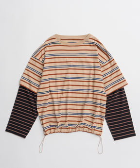 【26AUTUMN PRE-ORDER】Double Border T-Shirt