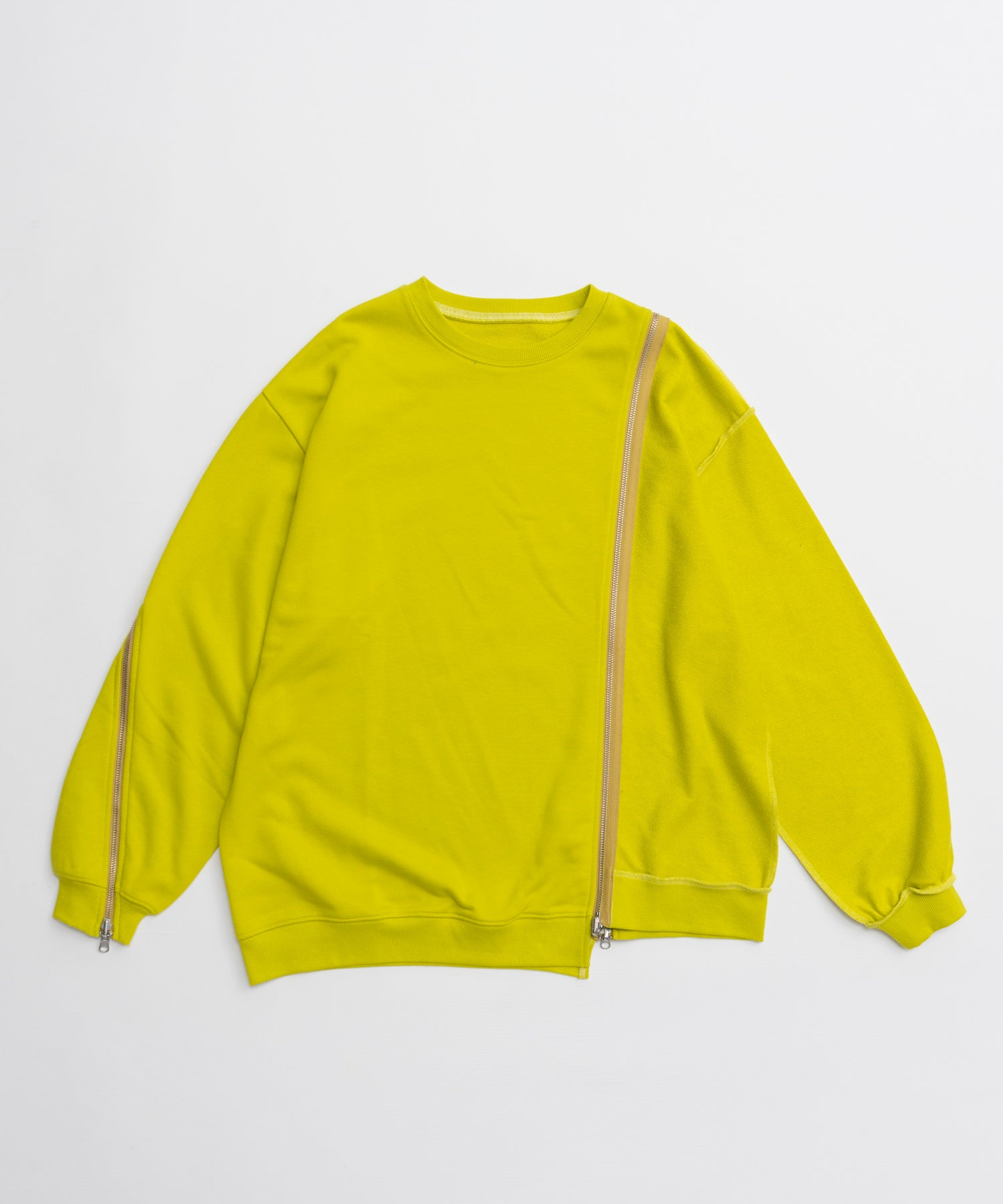 【26AUTUMN PRE-ORDER】Reverse Zipper Sweatshirt