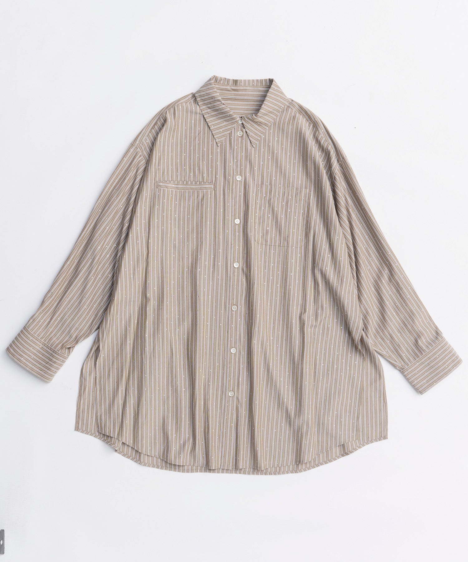 【26SPRING PRE-ORDER】Rhinestone Overshirt