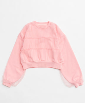 【PRE-ORDER】Tulle Layered Sweatshirt